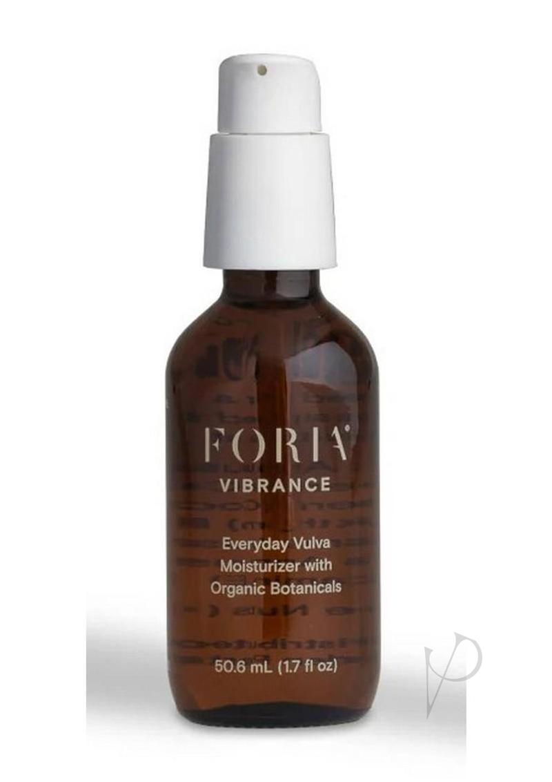 Foria Everyday Vulva Moisturizer, bottle, front