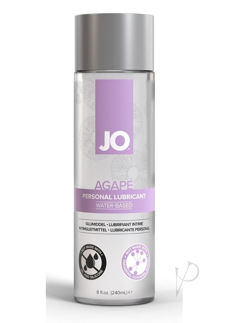 System JO Agape water-based lubricant bottle